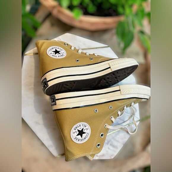 🔥🔥NEW Converse Chuck 70 Hi Limited Edition Sand Dunescape Women's 8 Men’s 6 - Picture 8 of 14